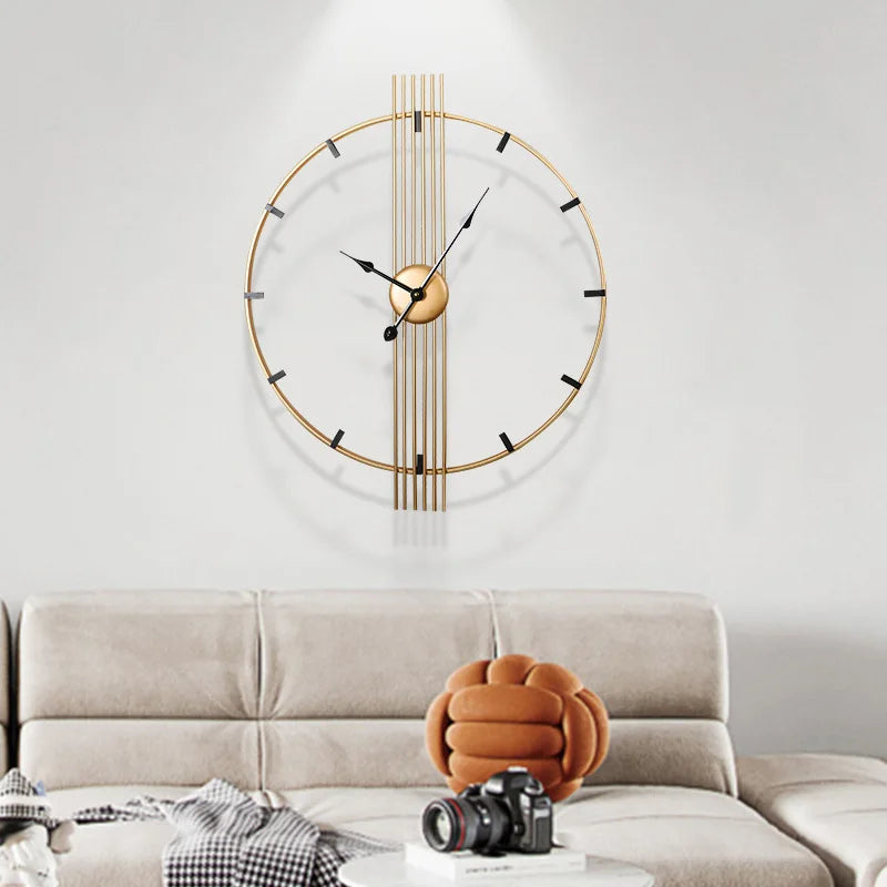 Cartoon Dog Wall Clock, Creative Modern Clock, Dining Room, Sofa, Home - vue 3 sur 6