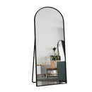 Bow Full Length Mirror 180x80cm, Full Body Wall Mirror With Aluminum Frame,Full Body Mirror for Bedroom Living Room