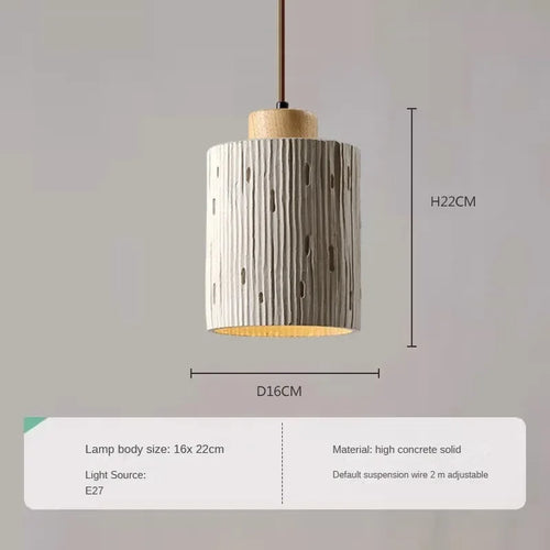 lustre moderne en bois et marbre pour intérieur élégant - vue 13 sur 14
