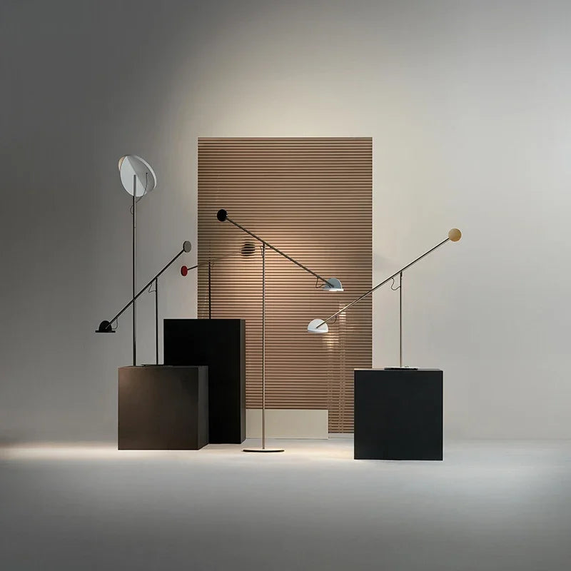 lampadaire led design nordique pour salon hôtel chambre