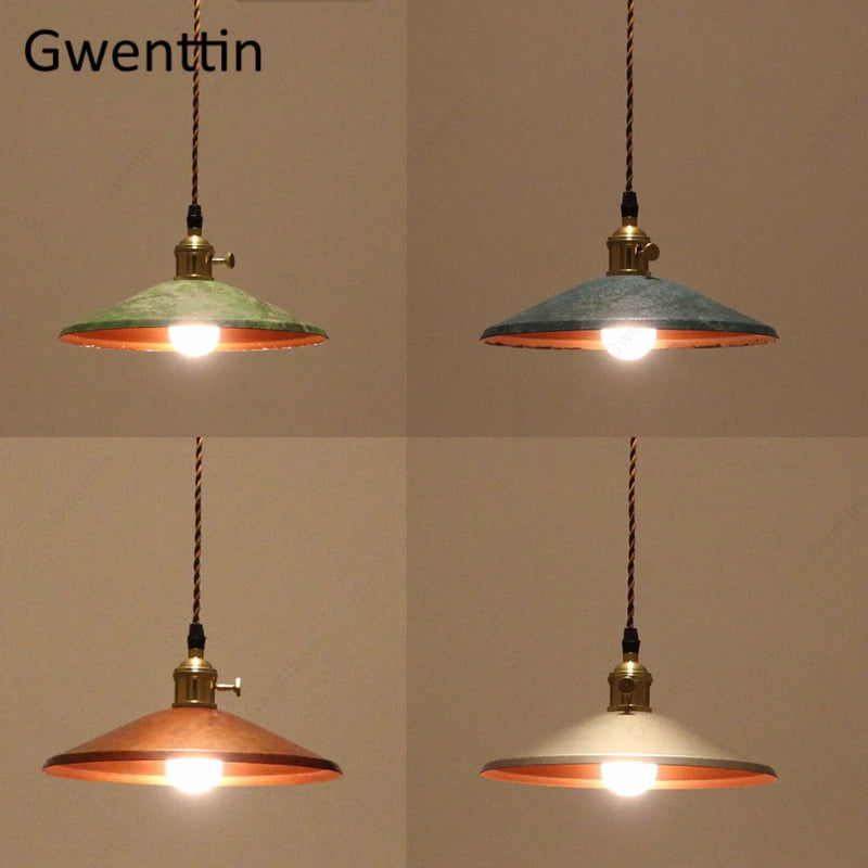 suspension rétro en fer pour décoration d'intérieur moderne - vue 6 sur 10
