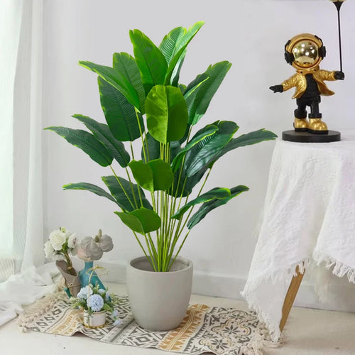 plantes artificielles palmier tropical faux pour décoration intérieure extérieure - vue 7 sur 6