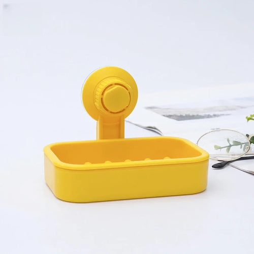 boîte à savon avec égouttoir et ventouse pour salle de bain - vue 8 sur 12