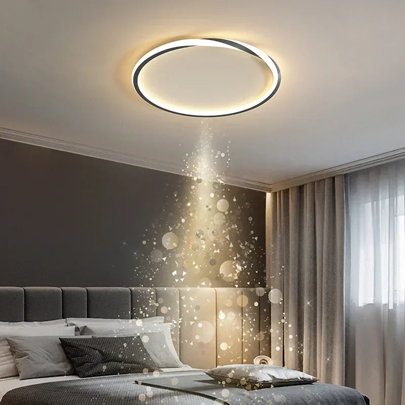 plafonnier led moderne pour décoration intérieure élégante - vue 5 sur 16