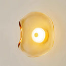 Minimalist Nordic design glass LED wall light