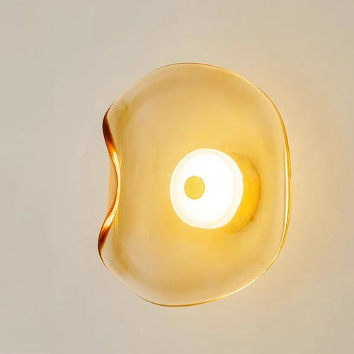 Minimalist Nordic design glass LED wall light - vue 2 sur 9
