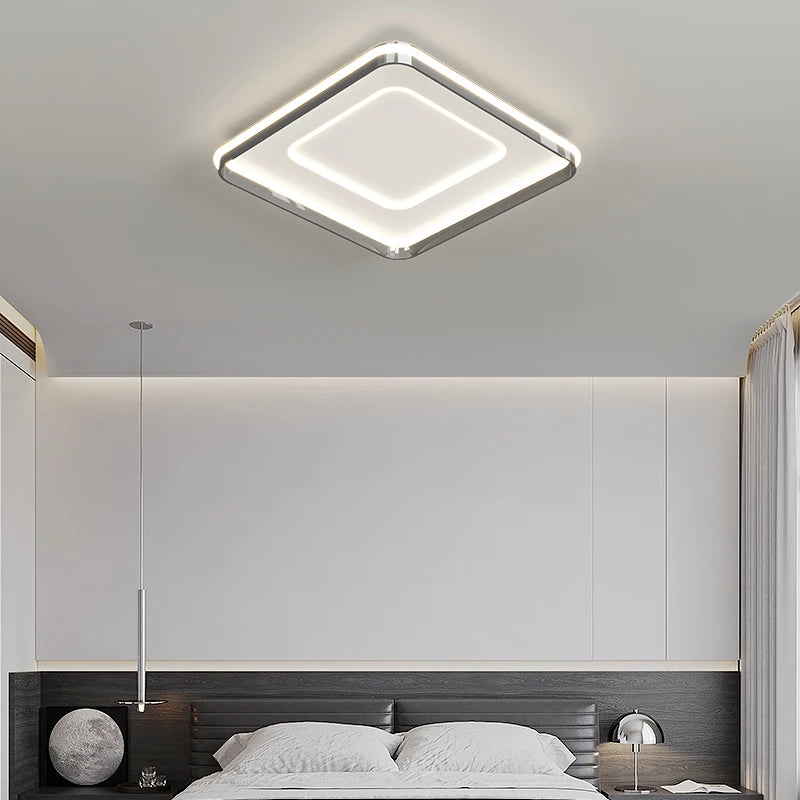 plafonnier moderne à leds nordique créatif luminaires intérieur - vue 4 sur 16