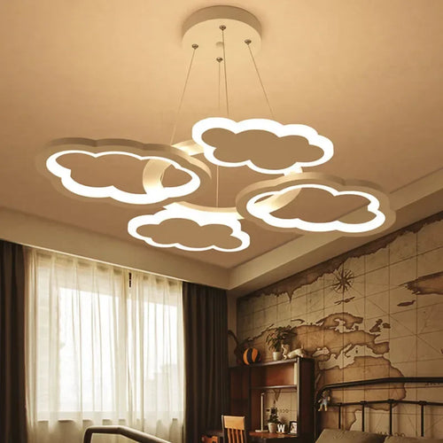 Plafonnier LED suspendu en forme de nuage - vue 3 sur 14