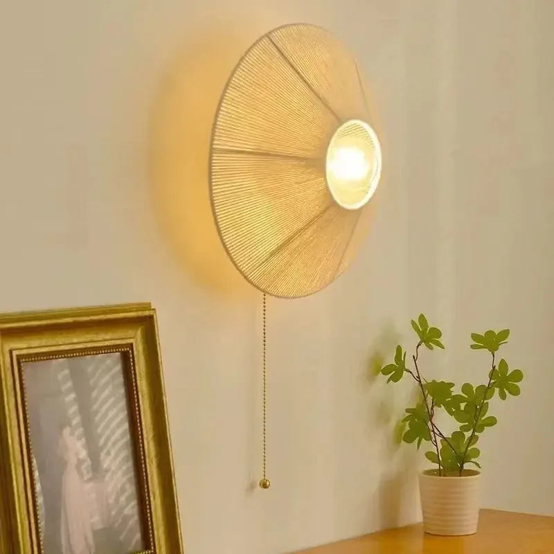 applique murale à led en corde pour décoration intérieure élégante - vue 3 sur 6