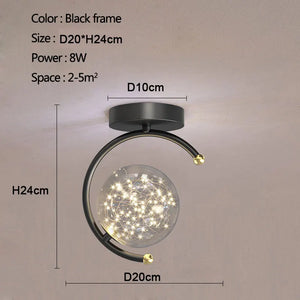 Modern LED chandelier for home decoration