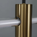 Minimalist LED chandelier for modern bars and restaurants