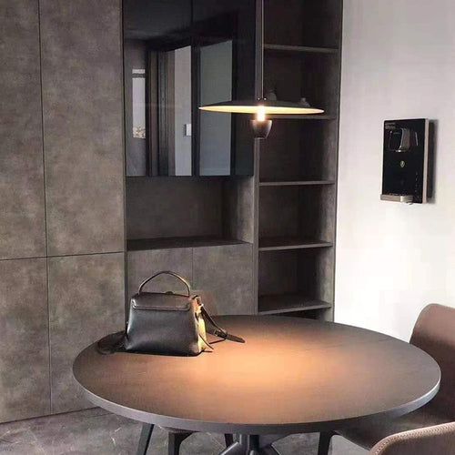 Suspension design LED avec abat-jour arrondie nordic Fuji - vue 4 sur 8