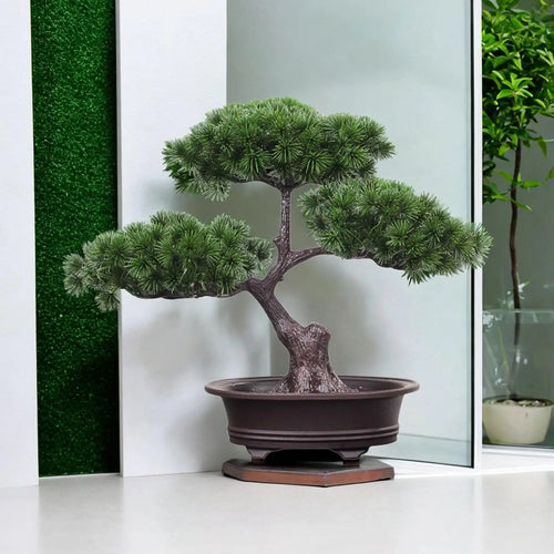 arbre artificiel en pot pour une décoration intérieure élégante - vue 6 sur 6