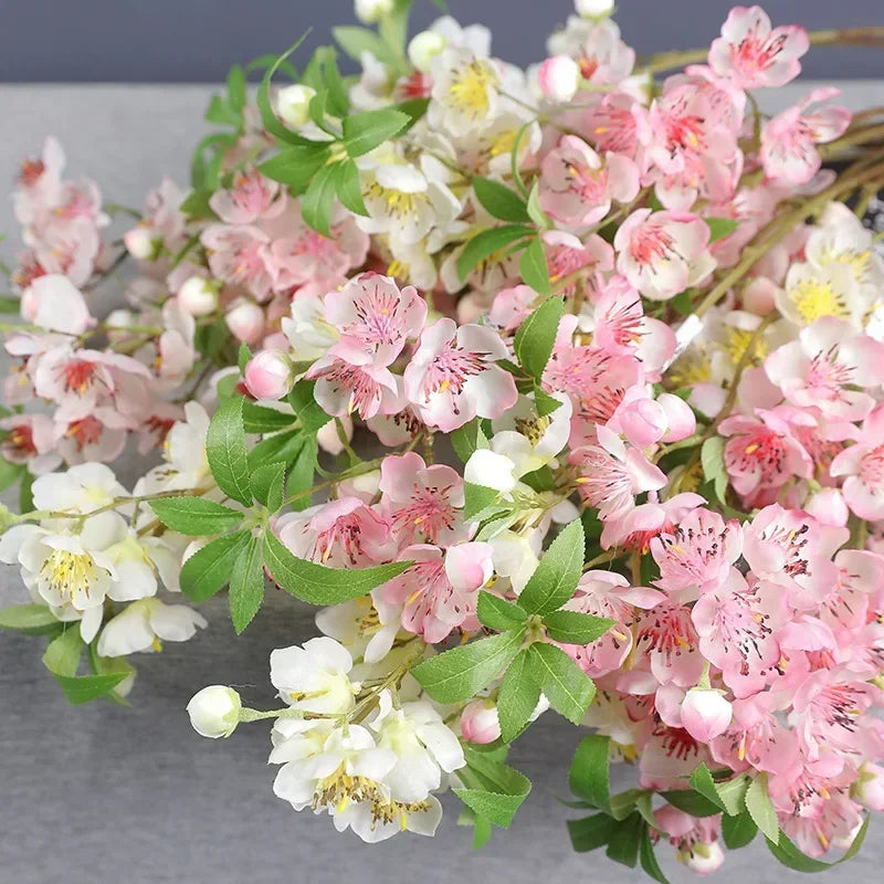 fleurs artificielles en soie pour décoration intérieure élégante - vue 2 sur 9