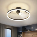 Modern minimalist ceiling light with nordic round spotlight