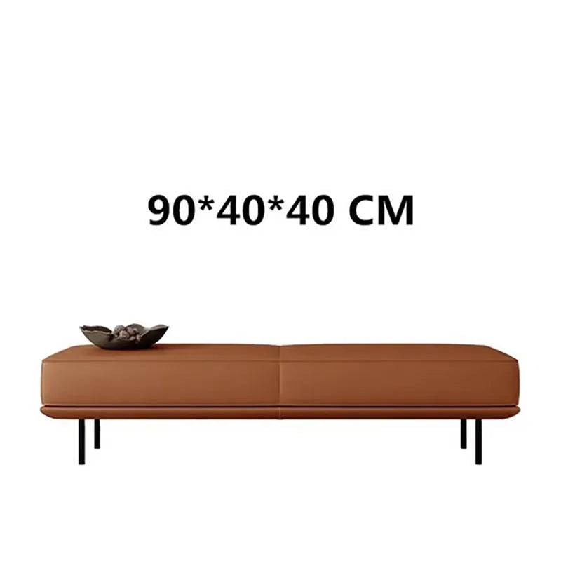tabouret de luxe nordique rembourré tendance et confortable - vue 13 sur 24