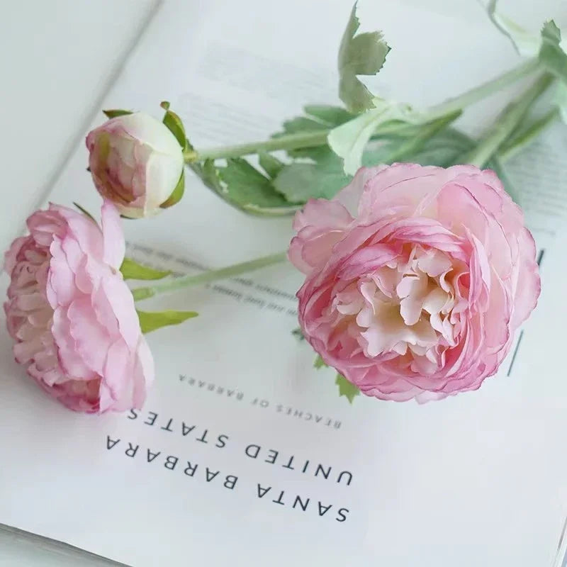 bouquet de pivoines artificielles pour décoration mariage fête - vue 9 sur 9