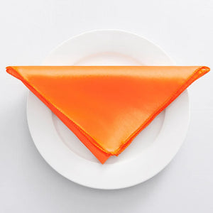 Modern decorative satin table napkin