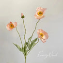 fleurs artificielles coquelicots pour mariage et décoration intérieure
