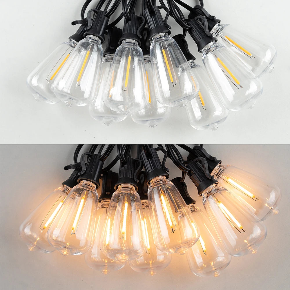 guirlande lumineuse extérieure à led étanche pour décoration - vue 5 sur 10