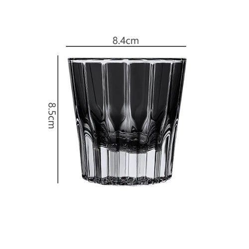 Verre whisky cocktail 200 ml style strié vertical