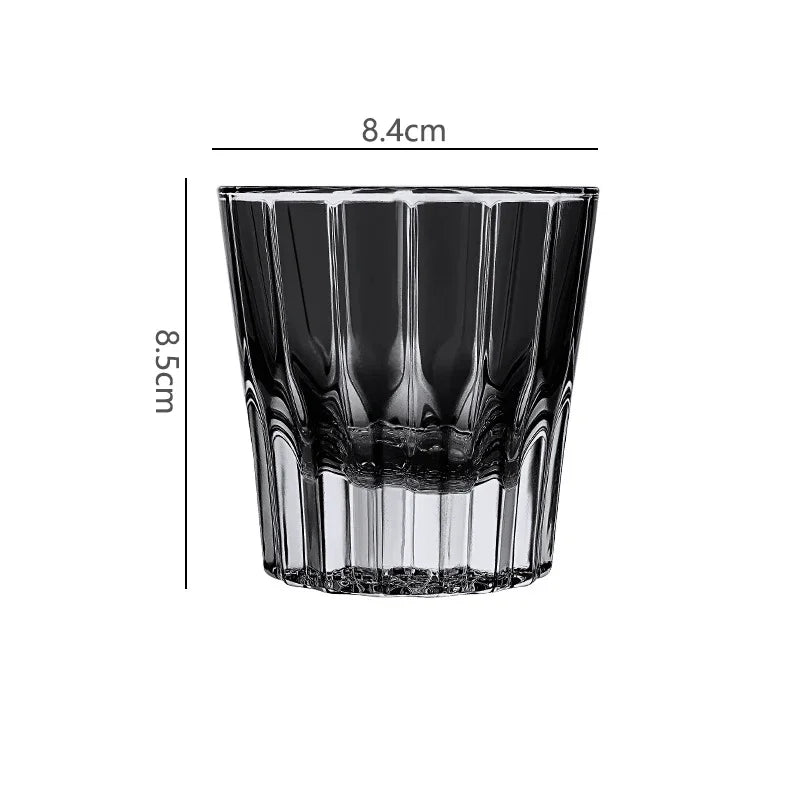 Verre whisky cocktail 200 ml style strié vertical - vue 15 sur 15