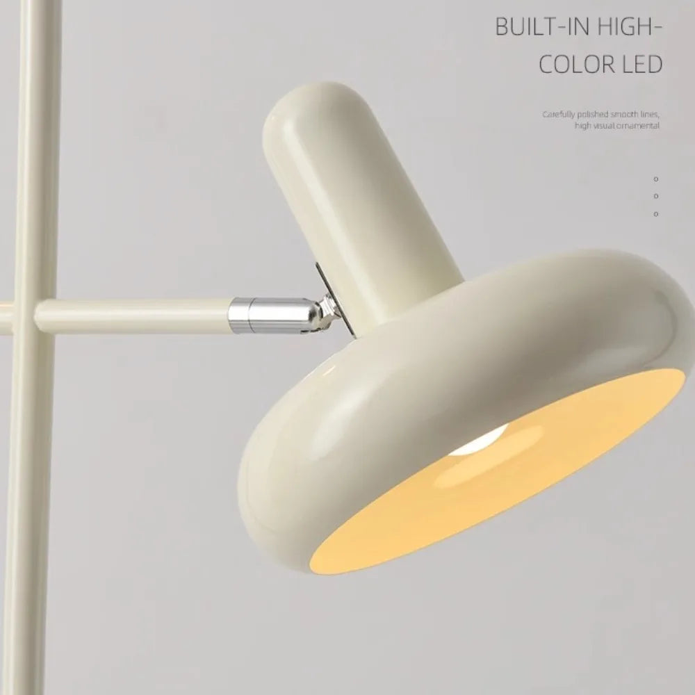 lampe à poser rétro nordique moderne en fer luxe - vue 4 sur 7