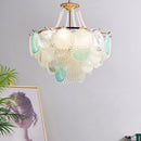 lustre moderne en verre pour salon cuisine et salle à manger