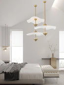 Minimalist nordic acrylic chandelier for restaurants and cafés