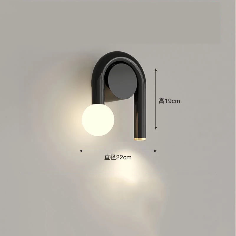 applique murale Nolvety 2 led chambre lit Table d'appoint appareil ménager lampes de livre pas de scintillement Protection des yeux éclairage mural - vue 7 sur 8