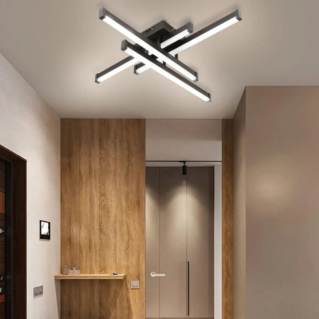 plafonnier moderne led monté en surface éclairage intérieur - vue 7 sur 7