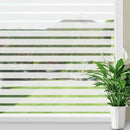 Film décoratif dépoli rayures protection uv pour vitres