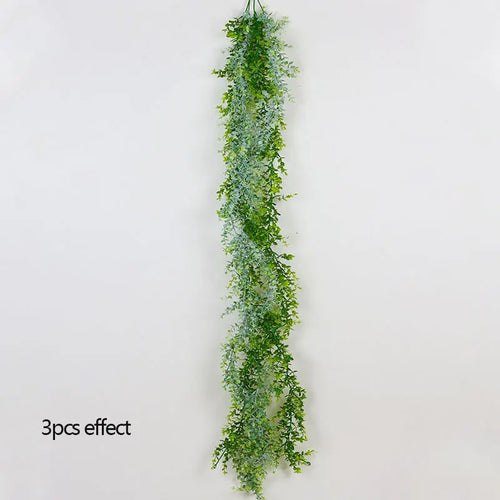 plantes suspendues en eucalyptus artificiel pour décoration intérieure et extérieure - vue 6 sur 6