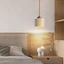 suspension en pierre naturelle rétro à led pour décoration intérieure