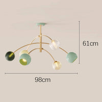 lustre de luxe moderne led pour éclairage intérieur