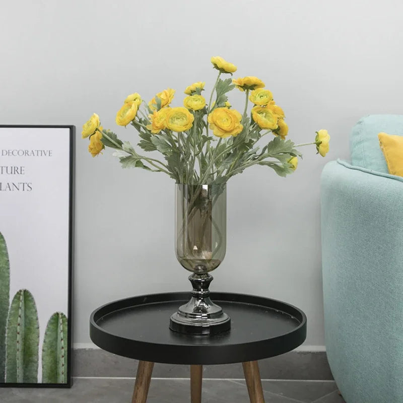 fleurs artificielles décoratives en soie pour événements festifs - vue 5 sur 11