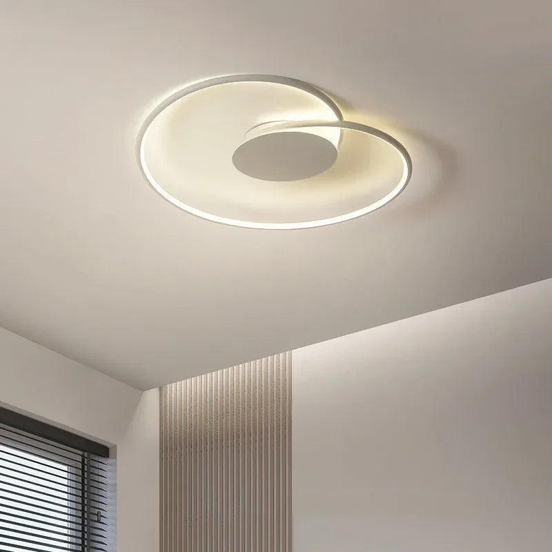 LED moderne Simple plafonnier allée Lustre pour salon salle à manger étude chambre décoration de la maison intérieur luminaire Lustre - vue 7 sur 20