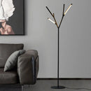 Minimalist nordic LED floor lamp for decorative ambience