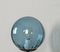 applique moderne nordique avec boule de verre led luminaria