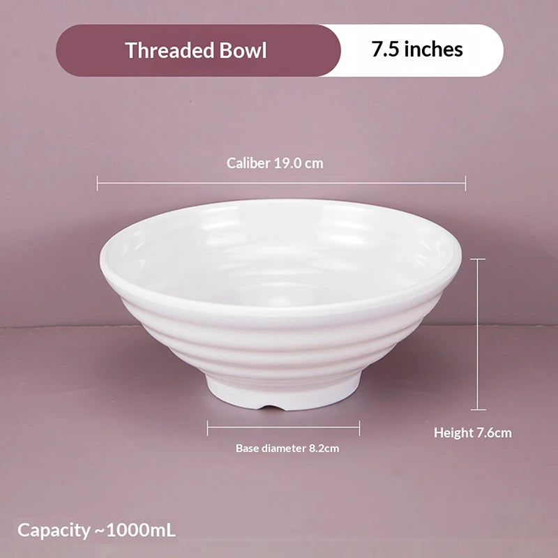 bol ramen melamine epais resistant style japonais cuisine - vue 10 sur 12