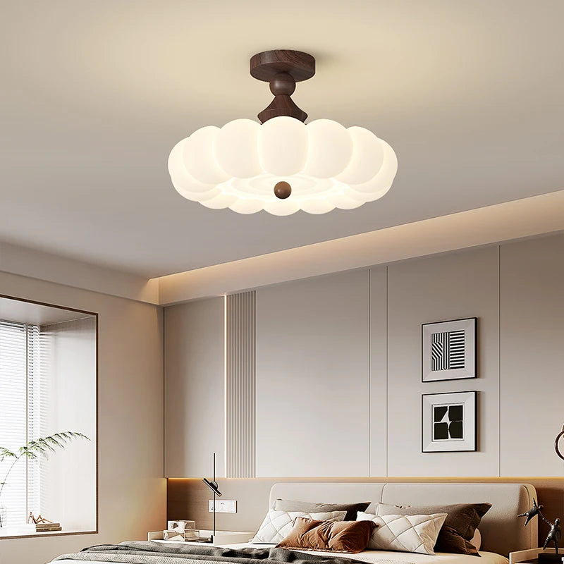 plafonnier créatif rétro style médiéval pour chambre enfant - vue 4 sur 12