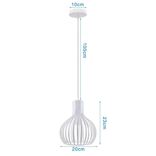 suspension rétro industrielle style loft vintage pour intérieur - vue 21 sur 30