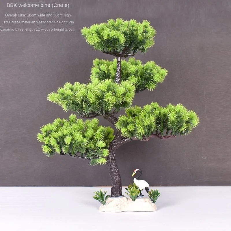 plante artificielle bonsaï en plastique pour décoration intérieure - vue 12 sur 41