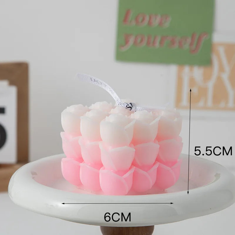 bougie parfumée big cube pour décoration moderne et aromathérapie - vue 24 sur 39