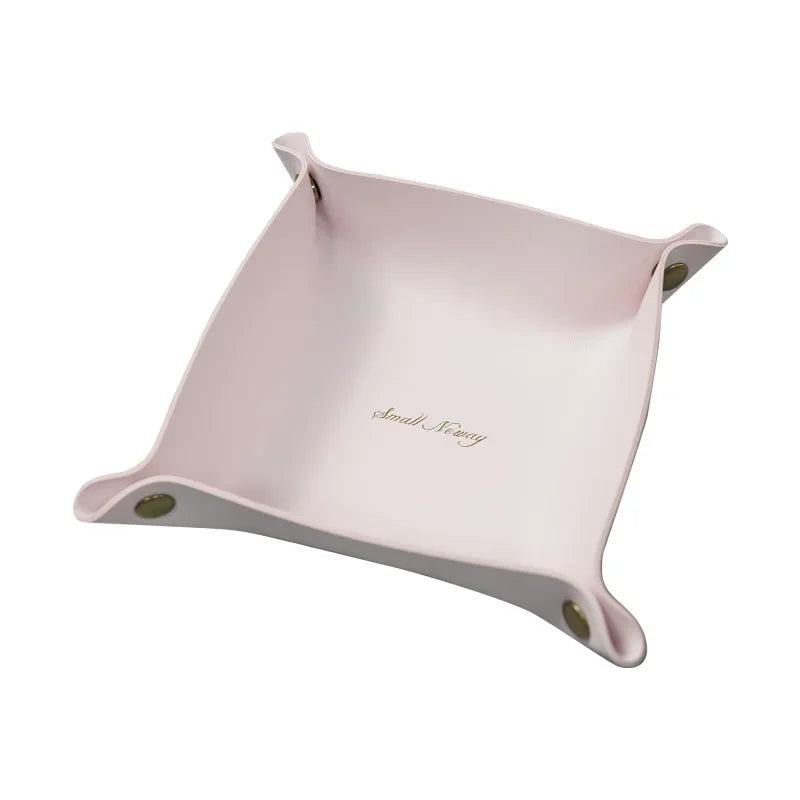 boîte de rangement en cuir pour bureau et accessoires - vue 18 sur 20