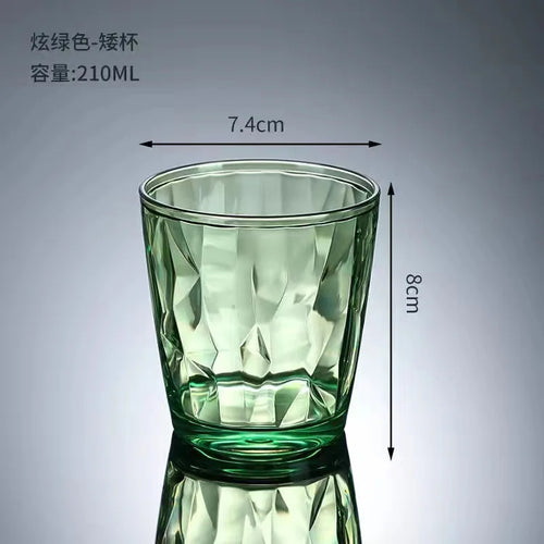 Verres incassables reutilisables style moderne pour fetes