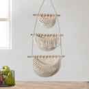 paniers suspendus boho pour fruits et légumes polyvalents