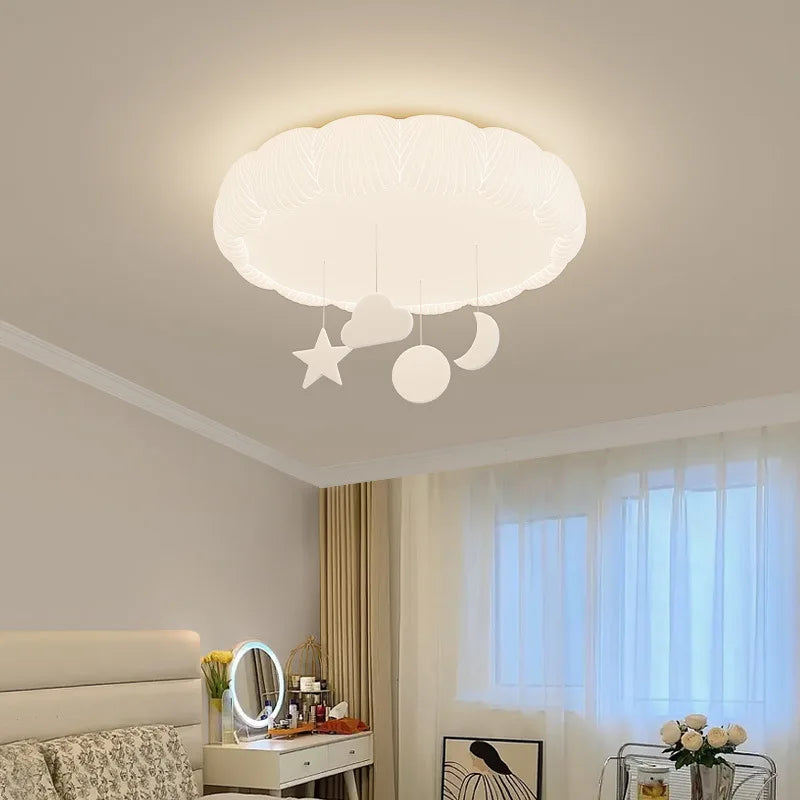 plafonnier led coquille romantique pour garçon ou fille - vue 5 sur 8