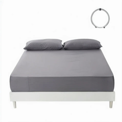Esd Earthing Grounding Bed Fitted Sheet For King/Queen/Single Size bed, Include a Grounding Connection Plug - vue 3 sur 7