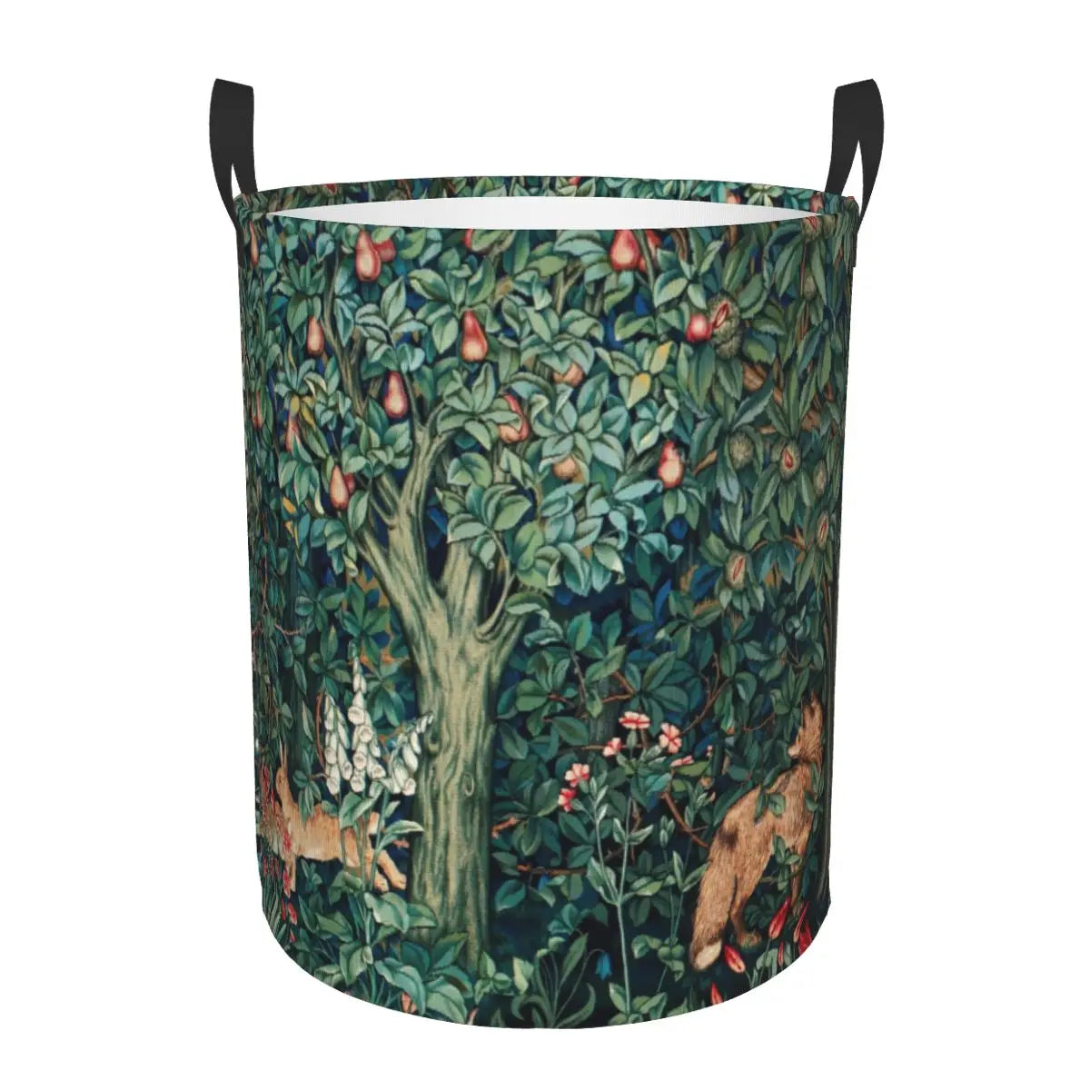 panier à linge floral personnalisé pour rangement et organisation - vue 12 sur 30